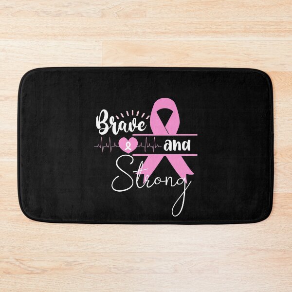 Item preview, Brave And Strong | In October We Wear Pink | Nobody Fights Alone designed and sold by DigitalGemShop.