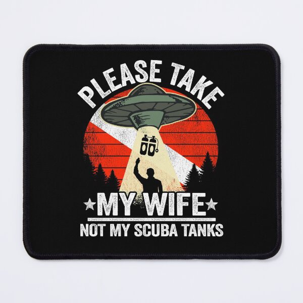 Item preview, Diver Down Flag Vintage Ufo Funny Scuba Diving Dad designed and sold by Stronzi.