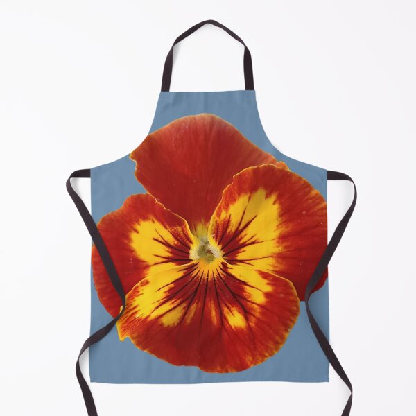 Item preview, Viola flower in rusty red designed and sold by Tanya Mihe.