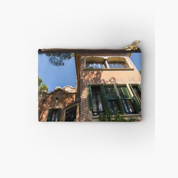 Item preview, Whimsical Landmark - Gaudi House Museum in Park Guell Barcelona Spain designed and sold by Georgia Mizuleva.