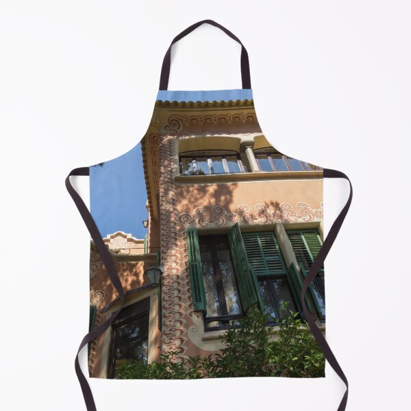 Item preview, Whimsical Landmark - Gaudi House Museum in Park Guell Barcelona Spain designed and sold by Georgia Mizuleva.