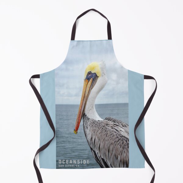 Item preview, Oceanside Pelican Poster designed and sold by Kgphotographics.