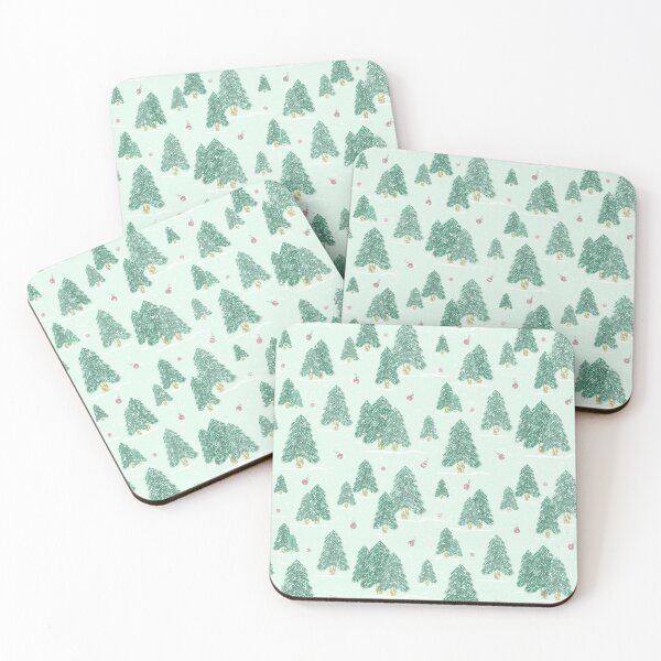 Item preview, Christmas Tree Pattern, Mint Christmas Tree Pattern designed and sold by OneAction.