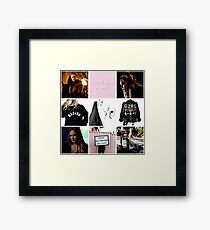 Sara Lance aesthetic Framed Print