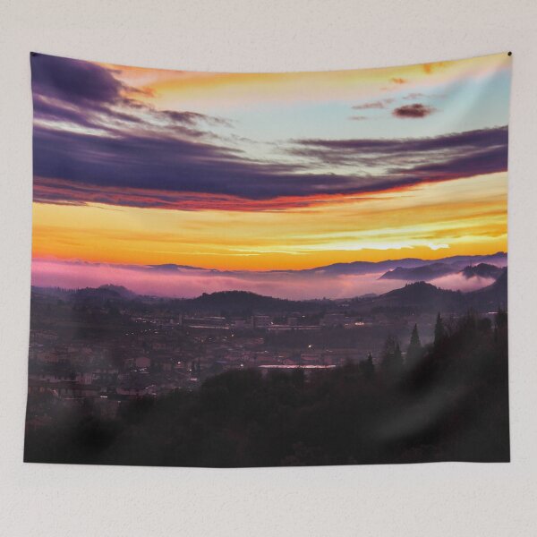 Item preview, Misty northen town designed and sold by chiaravisuals.