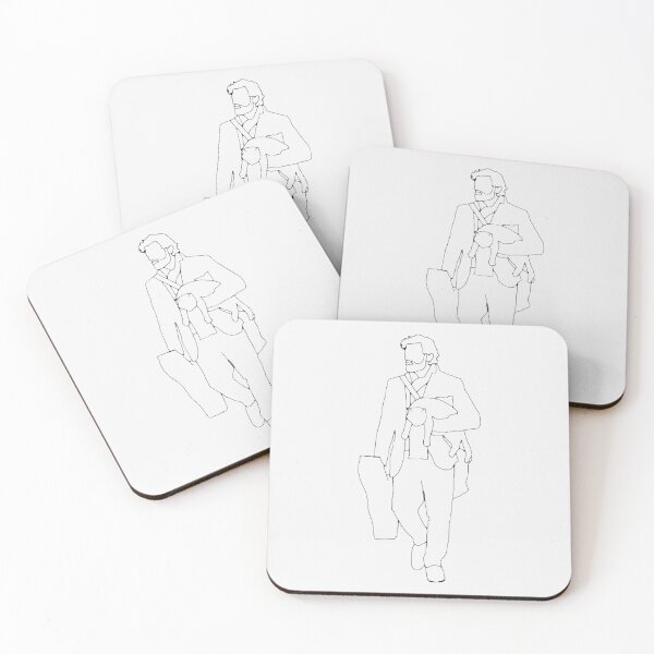 Item preview, Llewyn Davis line drawing| Perfect Gift designed and sold by timaela.
