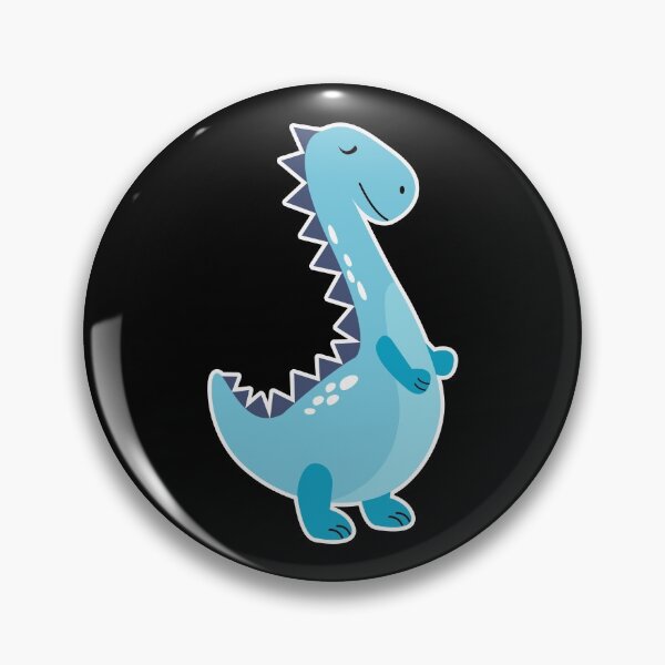 Artikelvorschau, Süßer blauer T-Rex-Dinosaurier entworfen und verkauft von Gevover.