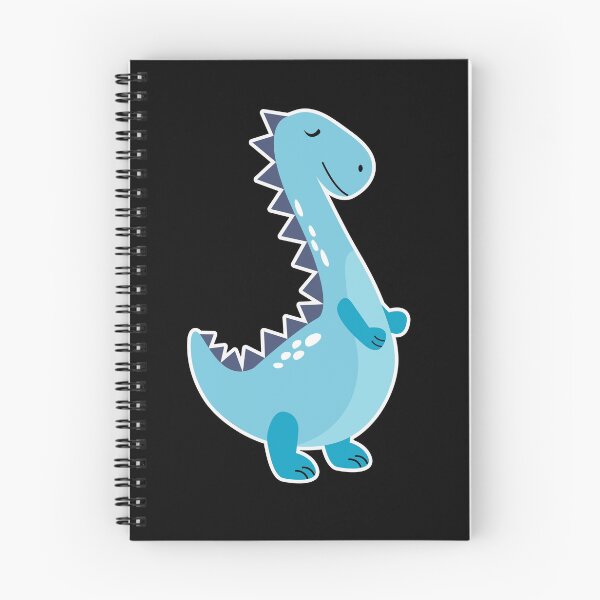 Artikelvorschau, Süßer blauer T-Rex-Dinosaurier entworfen und verkauft von Gevover.