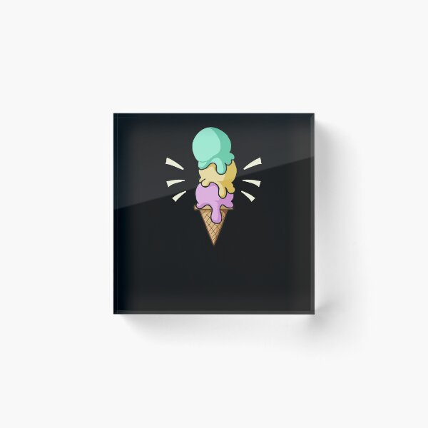 Item preview, Hold the ice cream wall designed and sold by Mergani Art.