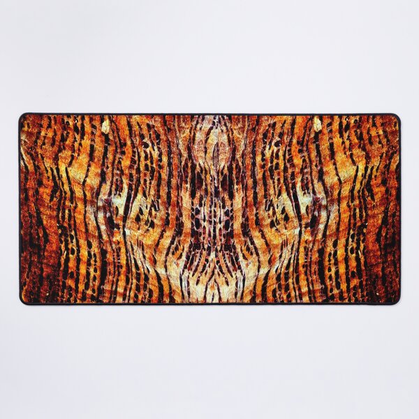 TREETRUNK TIGER STRIPES Desk Mat