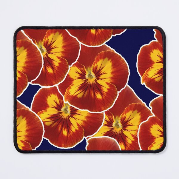 Item preview, Botanical floral with viola flowers designed and sold by Tanya Mihe.