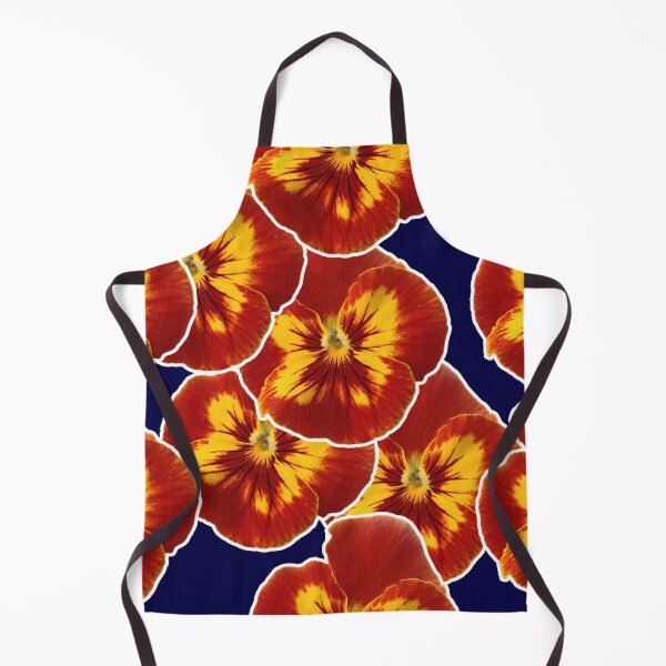 Item preview, Botanical floral with viola flowers designed and sold by Tanya Mihe.