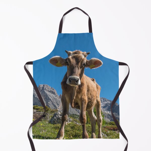Artikelvorschau, Weidende Kuh auf den italienischen Alpen entworfen und verkauft von Nicomaja.