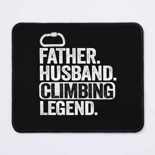 Item preview, Father Husband Climbing Legend Funny Climbing designed and sold by Stronzi.