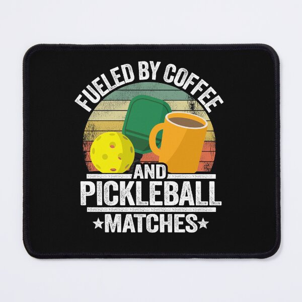 Item preview, Fueled By Coffee And Pickleball Matches Funny Pickleball designed and sold by Stronzi.