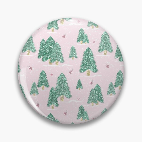 Item preview, Christmas Tree Pattern, Pink Christmas Tree Pattern designed and sold by OneAction.
