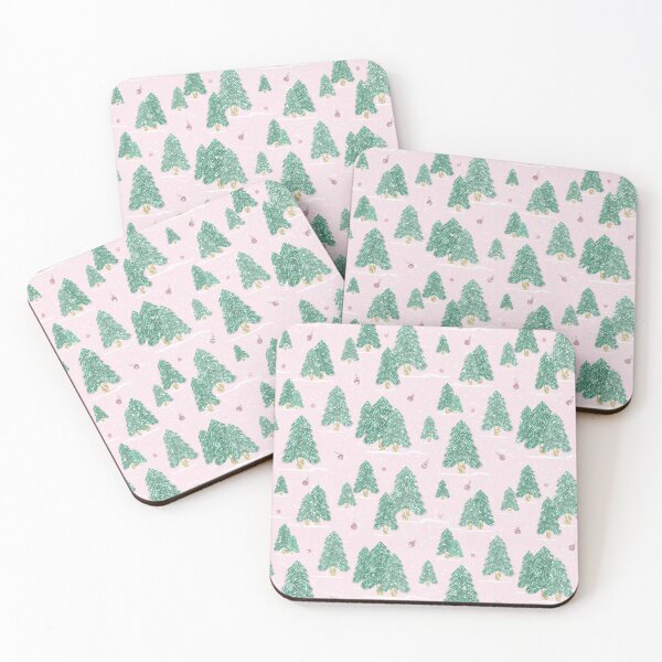 Item preview, Christmas Tree Pattern, Pink Christmas Tree Pattern designed and sold by OneAction.
