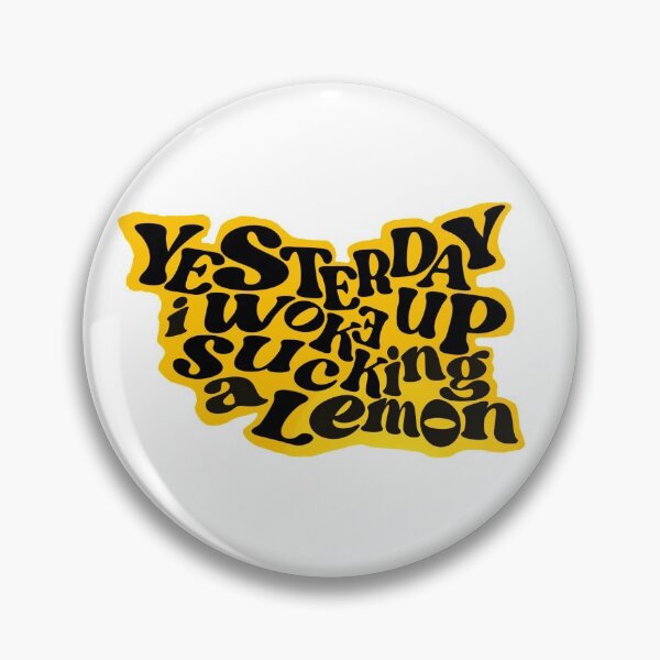 Item preview, Radiohead yesterday i woke up sucking a lemon designed and sold by retrotonight.