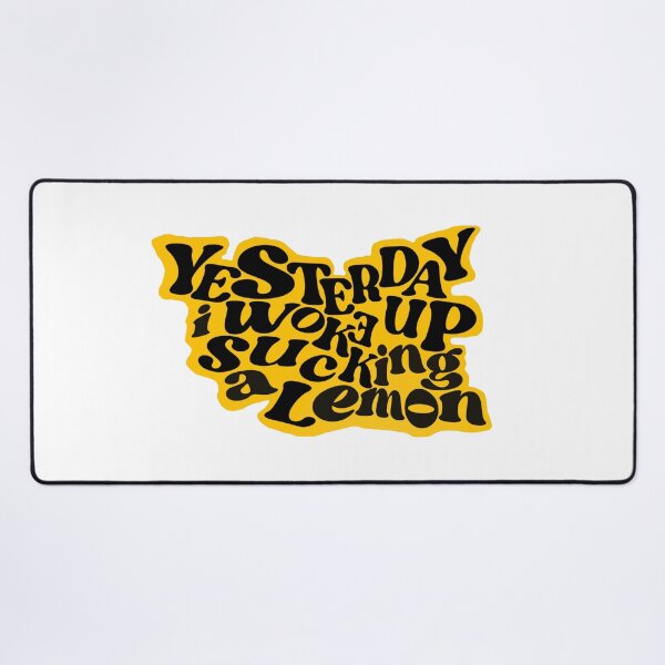 Item preview, Radiohead yesterday i woke up sucking a lemon designed and sold by retrotonight.