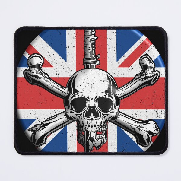 Item preview, Skull and Union Jack design British army. designed and sold by PinnockDesigns.
