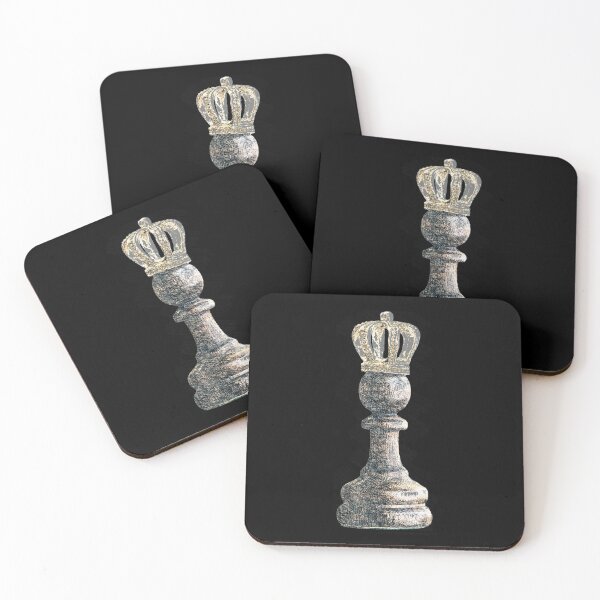 Artikelvorschau, Schach-König-Aquarell-Symbol entworfen und verkauft von Gevover.