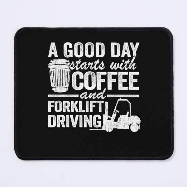 Item preview, Coffee & Forklift Driving Forklift Operator Driver Gift Funny designed and sold by Stronzi.