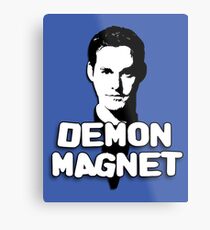 XANDER HARRIS: Demon Magnet Metal Print