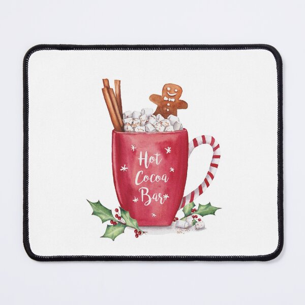 Aperçu de l'œuvre Barre de chocolat chaud. Décoration murale de Noël. créée et vendue par InnaPatiutko.