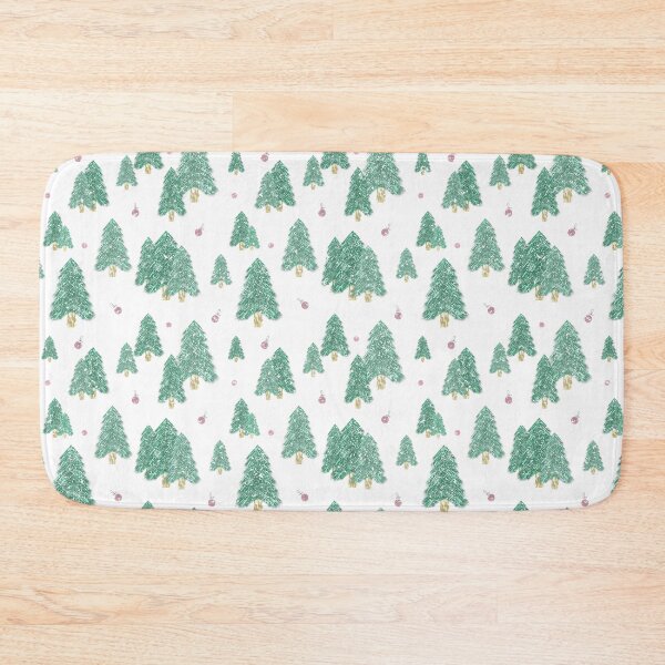 Item preview, Christmas Tree Pattern, White Christmas Tree Pattern designed and sold by OneAction.