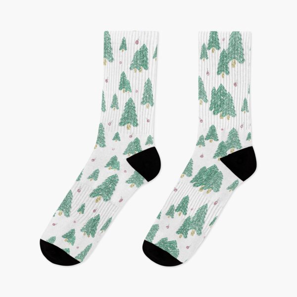 Item preview, Christmas Tree Pattern, White Christmas Tree Pattern designed and sold by OneAction.