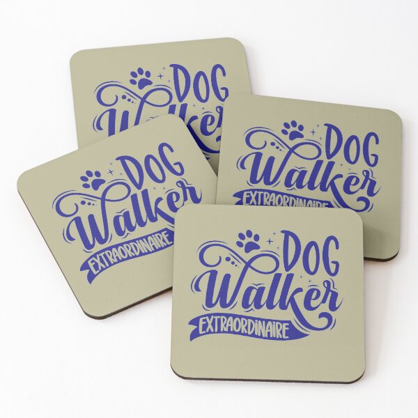 Item preview, Dog walker extraordinaire typography designed and sold by kookycomet.