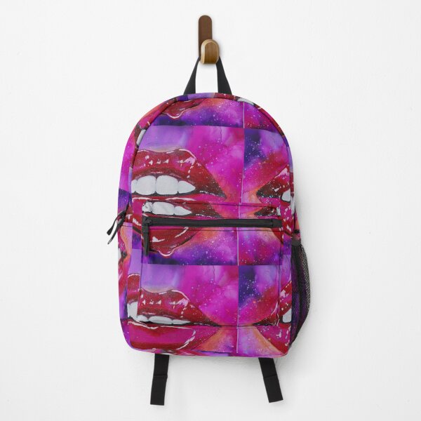 Item preview, Big Purple Pink Lips Dripping Lipstick designed and sold by ARTBYSIMONAGAB.