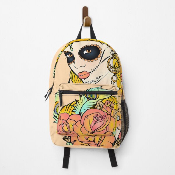 Item preview, Skull with floral designed and sold by NyengRepublic.