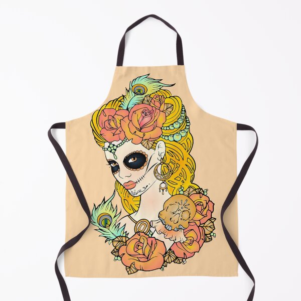 Item preview, Skull with floral designed and sold by NyengRepublic.