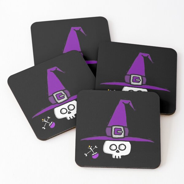 Item preview, Cute Witch Skull designed and sold by Let-be-on-Trend.