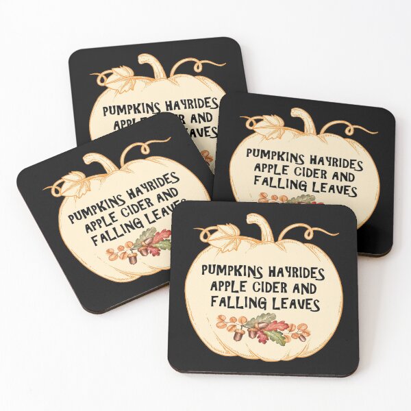 Item preview, Pumpkins Hayrides Apple Cider And Falling Leaves designed and sold by Simo200.