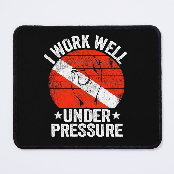 Item preview, Diving Diver Down Flag Work Well Under Pressure designed and sold by Stronzi.