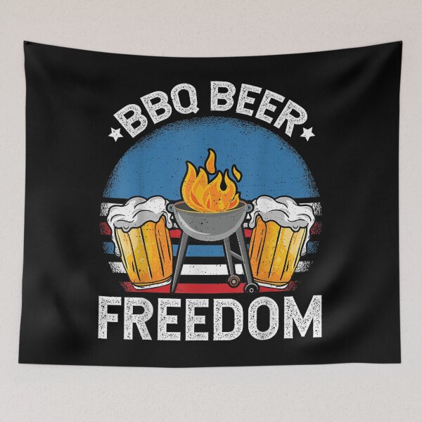 Item preview, Bbq Beer Freedom Proud American Flag Party Gift Usa designed and sold by idabry.