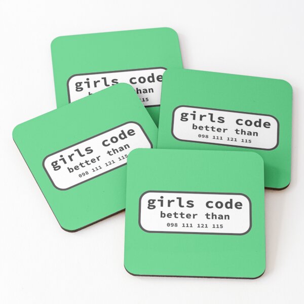 Item preview, Girls code better than boys - Programming joke designed and sold by DokimaOfficial.