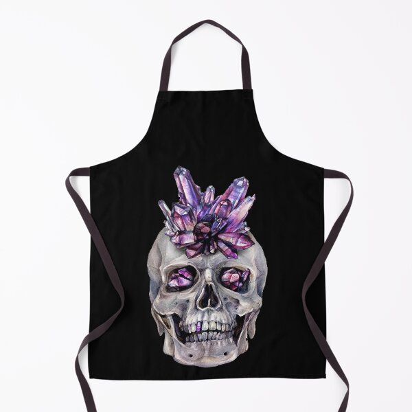 Item preview, Skull With Crystals,Skull With Floral, funny designed and sold by Simoel12.