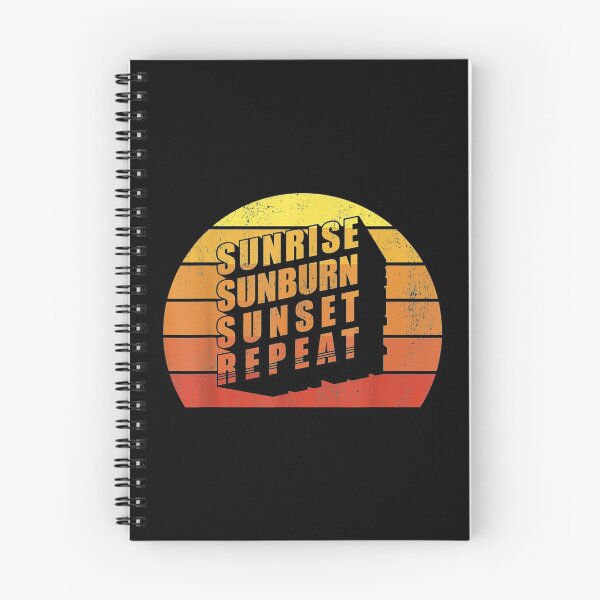 Item preview, Retro Sunrise Sunburn Sunset Repeat Country Music Summer designed and sold by idabry.