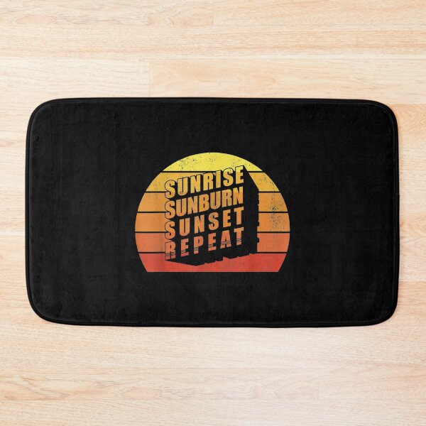 Item preview, Retro Sunrise Sunburn Sunset Repeat Country Music Summer designed and sold by idabry.