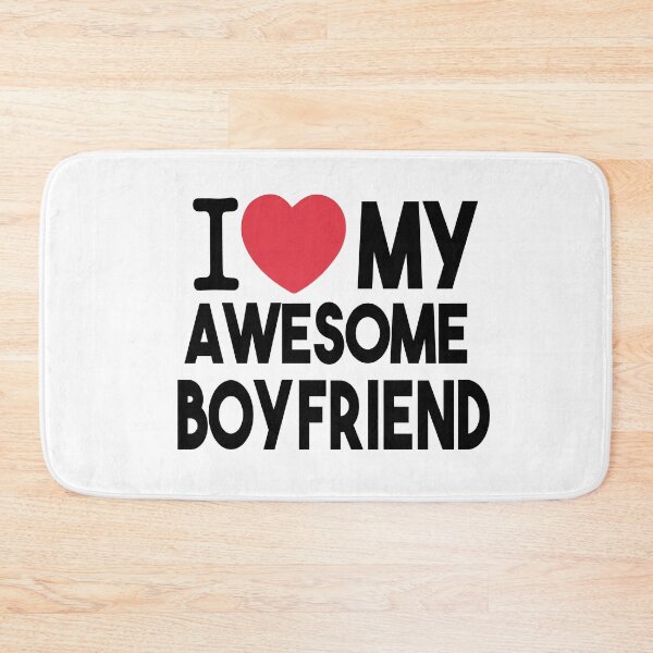 Item preview, I Love My Awesome Boyfriend designed and sold by Heddar Badreddine.