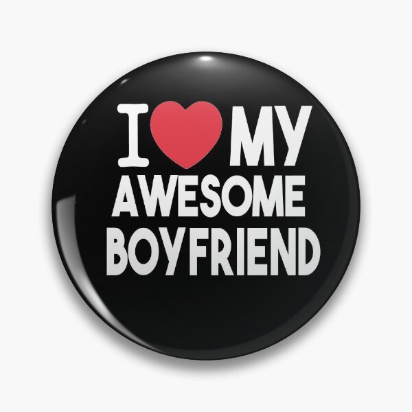 Item preview, I Love My Awesome Boyfriend designed and sold by Heddar Badreddine.