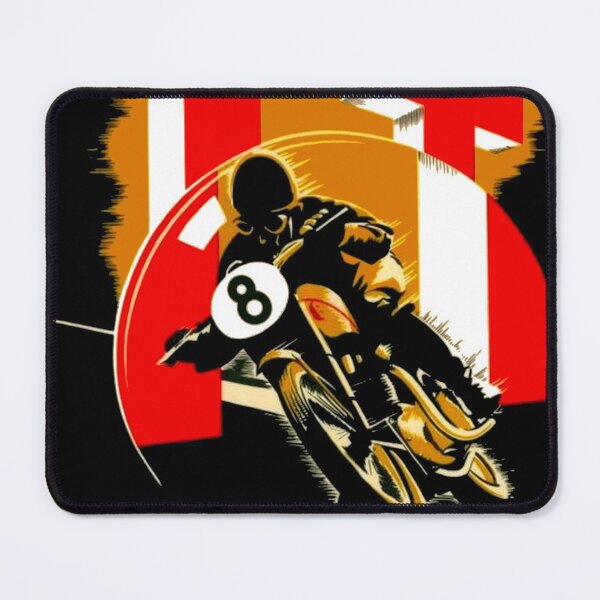 Item preview, "MOTORCYCLE GRAND PRIX" Vintage RACING Advertising Print designed and sold by posterbobs.