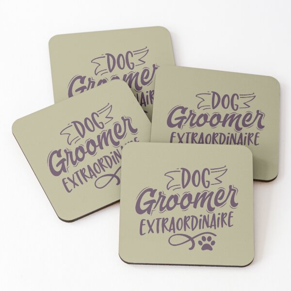 Item preview, Dog groomer extraordinaire typography designed and sold by kookycomet.