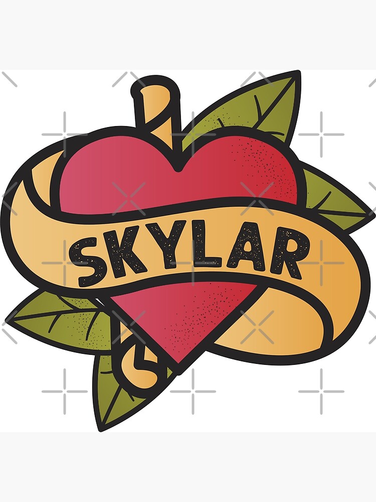 skylar-name-poster-for-sale-by-vintagepathway-redbubble