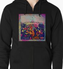 Zusammenfassung, einen Schmetterling zu pimpern Hoodie mit Reißverschluss