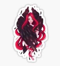 Black Wings Sticker