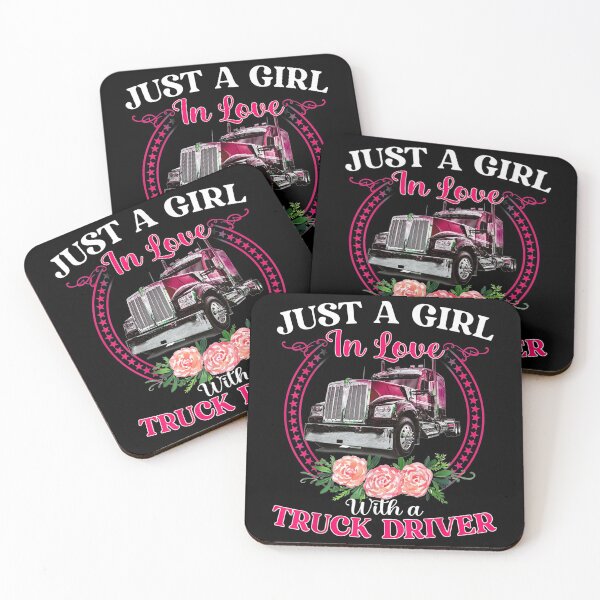 Item preview, Trucker Lover Just A Girl In Loves With A Truck Driver designed and sold by idabry.